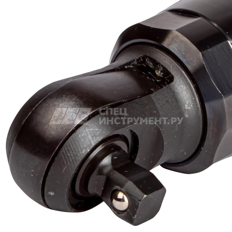 Пневмотрещотка 3/8" 50 Нм (5.1 кГм), укороченная, композитная
