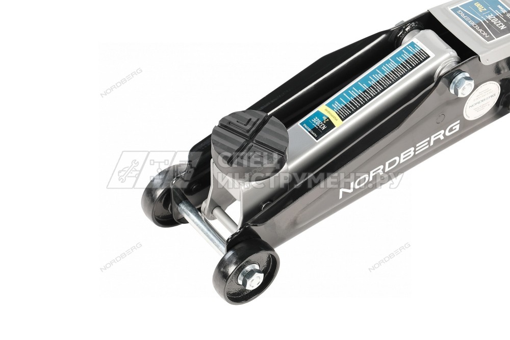 NORDBERG ДОМКРАТ N3202EC подкатной для автолюбителя 2т в кейсе, Н=135-385мм (в кейсе)