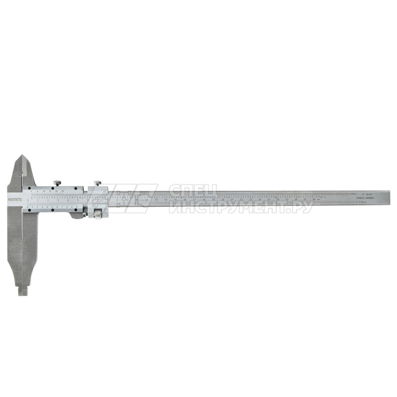 Штангенциркуль нониусный с ножевидными измерительными губками 0,05 мм, 0-800 мм