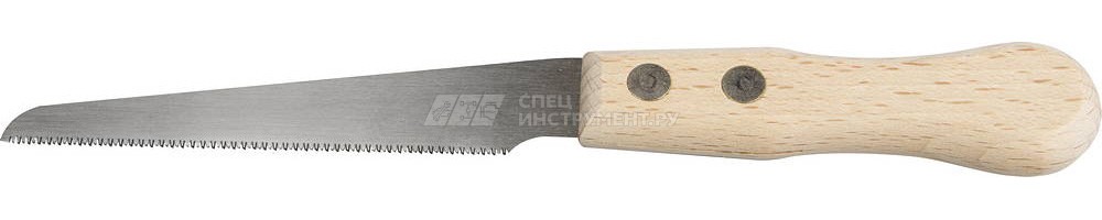 Ножовка KRAFTOOL "PRO" "Unicum" по дереву, сверхт работы, пиление заподлицо с поверх, шаг 25TPI(1мм), т.п. 0.3мм, 100мм