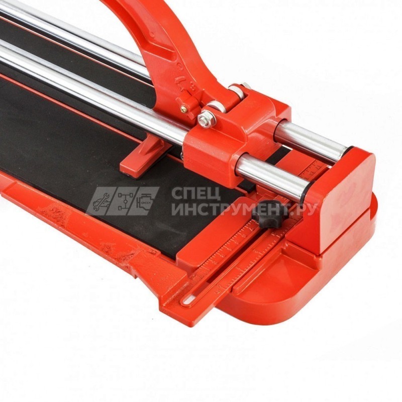 Плиткорез 500 х 16 мм, литая станина,каретка на подшипниках, усиленная рукоятка