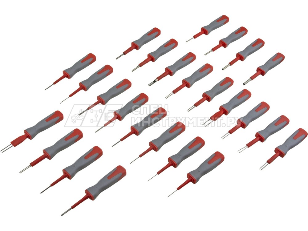 Набор приспособлений для разборки электрических разъемов 25пр.