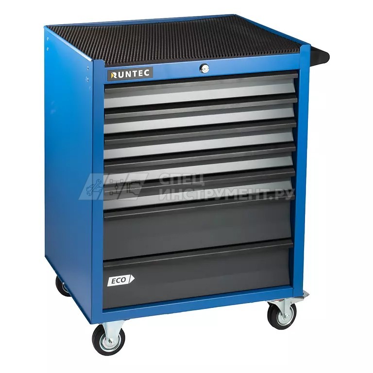 Тележка инструментальная 7 полочная ECO синяя