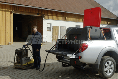 Мобильный заправочный модуль (АЗС) для дизтоплива 450л. mobiMASTER, 12В, 35л/мин