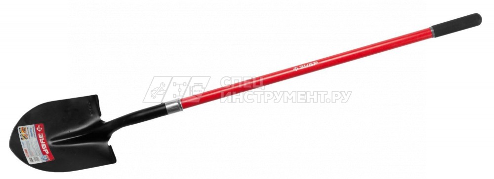 Лопата ЗУБР "МАСТЕР" САДОВОД штыковая, фиберглассовый черенок, 295x215x1410мм