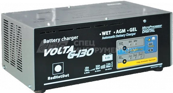Устройство зарядное микропроцессорное  VOLTA G-130, 6-12V