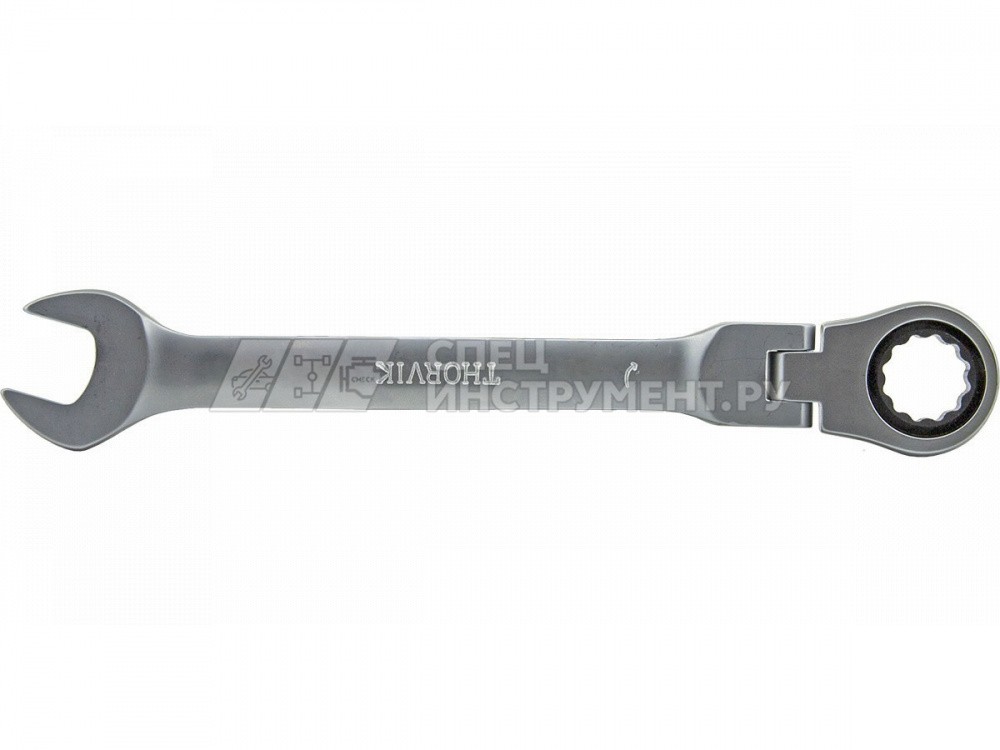 Ключ гаечный комбинированный трещоточный карданный 16 мм