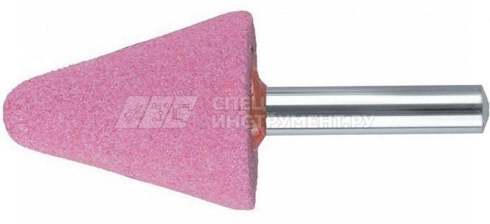 Шарошка абразивная, конус, 32 x 32 x 6 мм, F46, 3 шт.