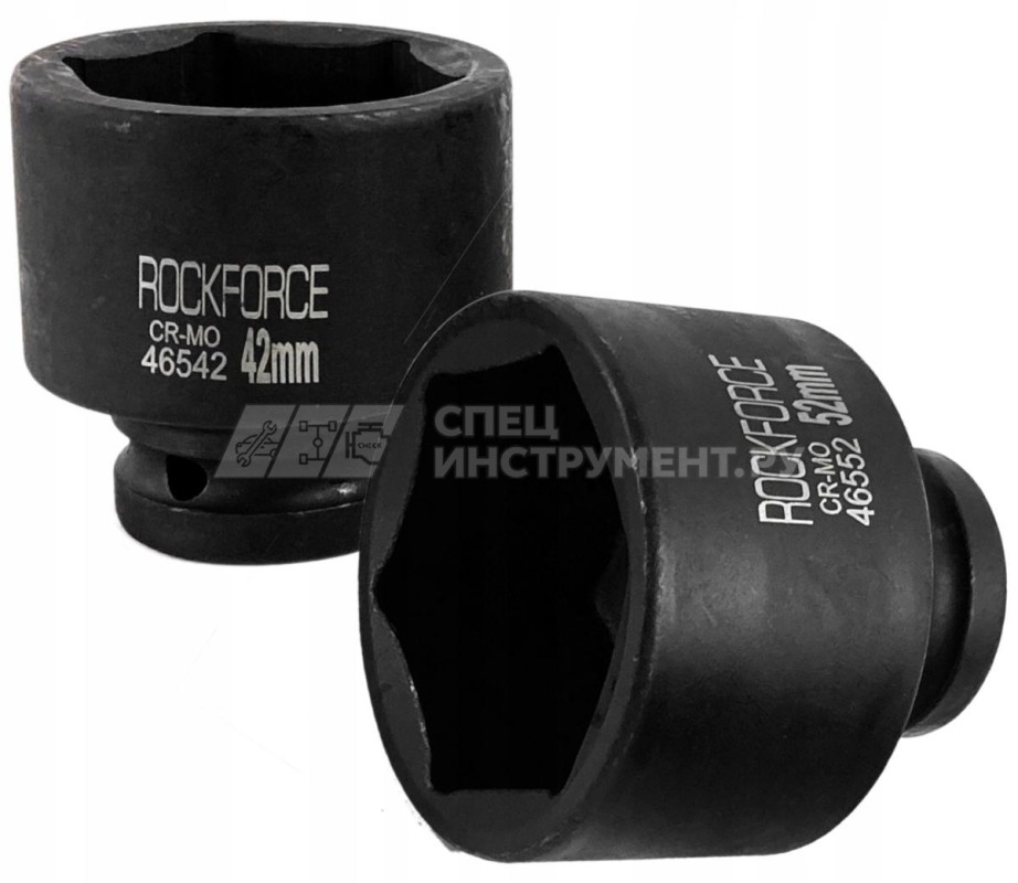 Головка торцевая 42мм 3/4" 6-гранная ударная L=70мм ROCKFORCE RF-46542 /1/40