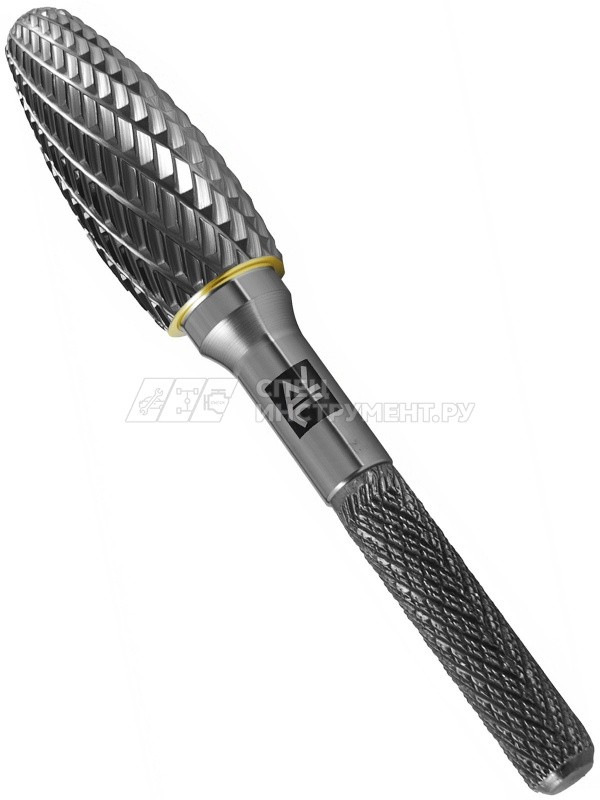 TRRBH10250670-2  Борфреза твердосплавная пламевидная, тип H, 10 мм, двойная насечка, в боксе