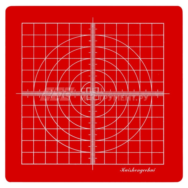 Палетка для ПВП, 15*15 см, красная, RGK PLT-15R