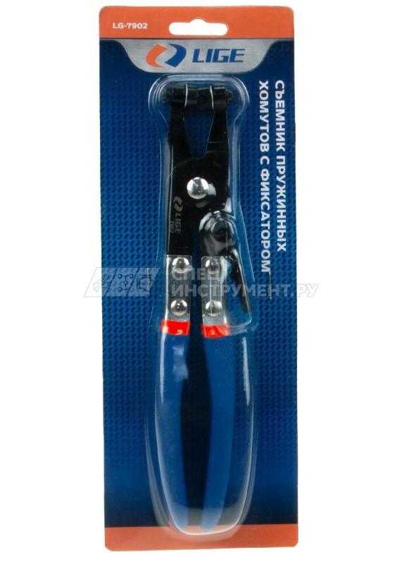 Съемник пружинных хомутов с фиксатором LG-7902 LIGE