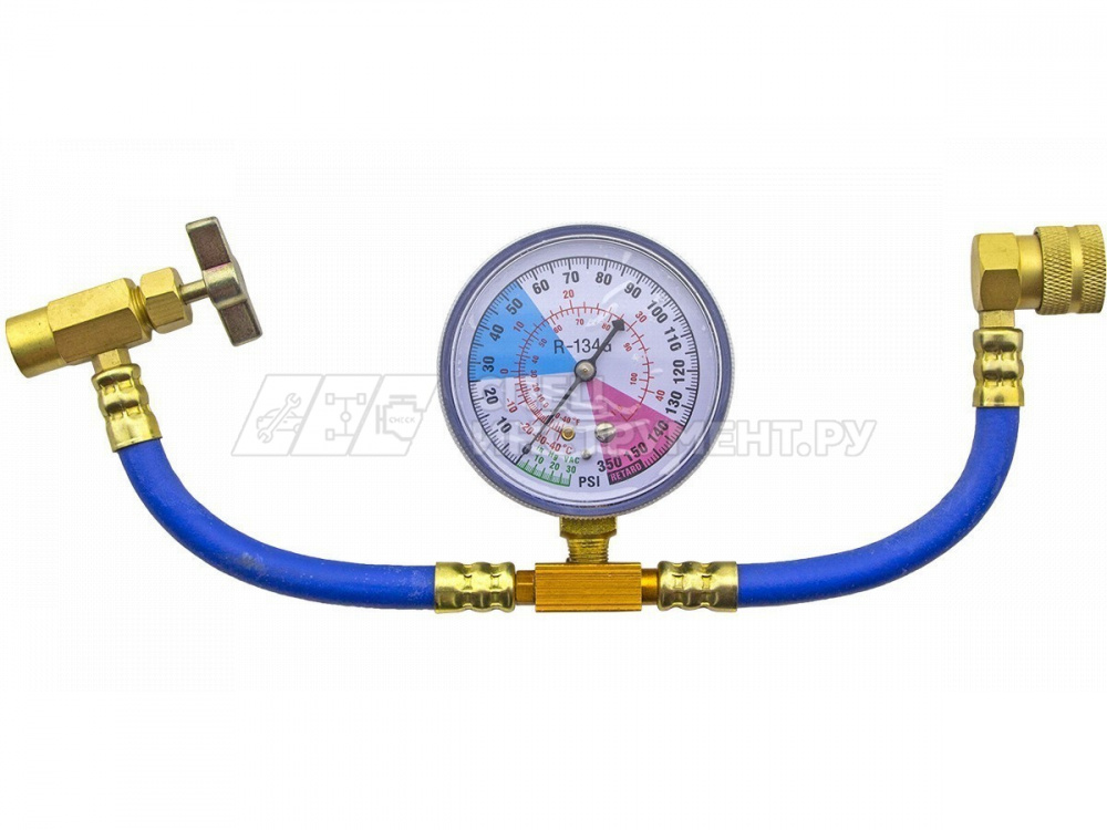 Набор для самостоятельной диагностики и дозаправки автокондиционеров 340г