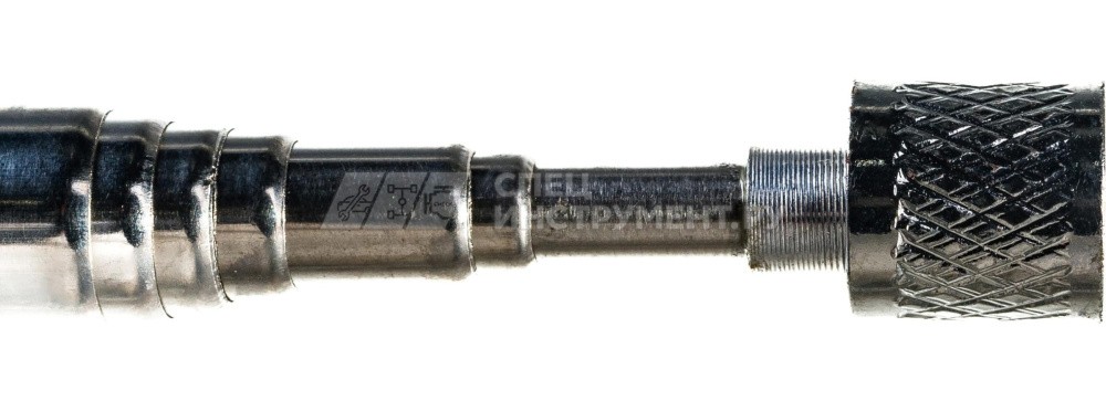 Магнит ER-41023  телескопический, с резиновой ручкой, с антимагнитным кругом, до 0,9 кг, max длина 84см ЭВРИКА 1/25/100