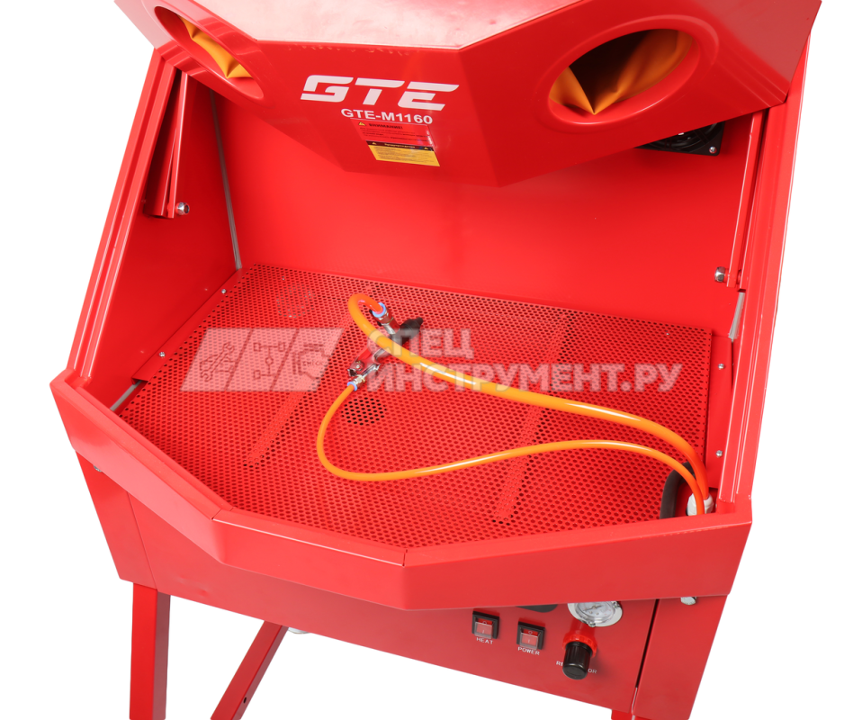 Установка для мойки деталей с подогревом, закрытая, 160л GTE