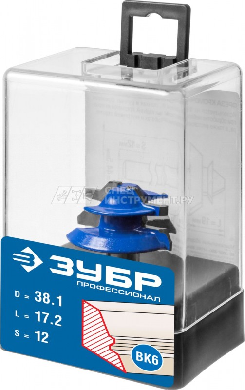 ЗУБР 38.1x14 мм фреза кромочная для углового сращивания