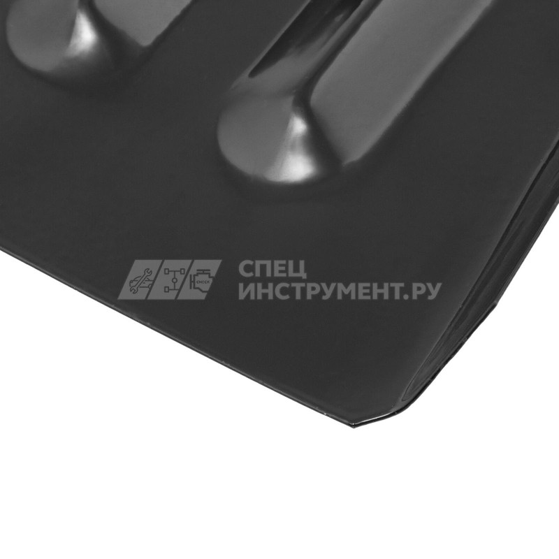 Лопата для уборки снега стальная эмалированная, 320х340 мм, без черенка// Россия