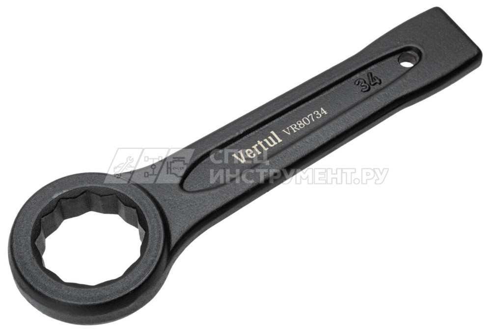 VR80734 Ключ накидной ударный 34 мм.