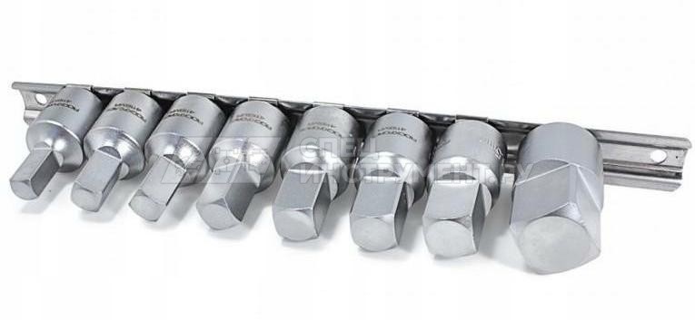 Набор торцевых головок RF-4118MR: 1/2"DR квадрат для маслосливных пробок 8пр.