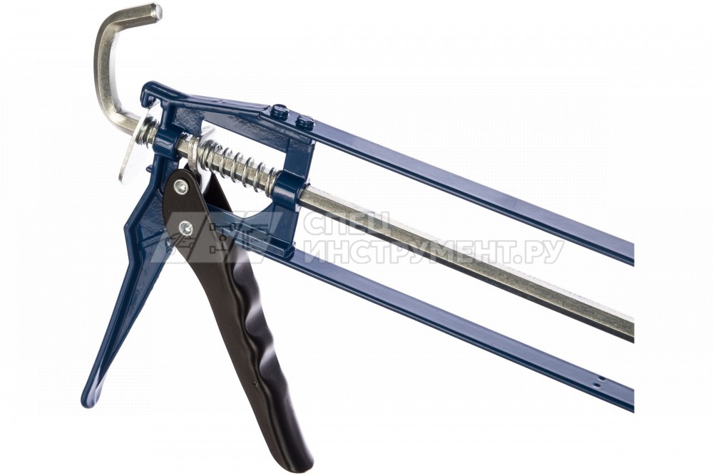 Пистолет ЗУБР "ЭКСПЕРТ" для герметиков, скелетный, усиленный, шестигранный шток, 310мл