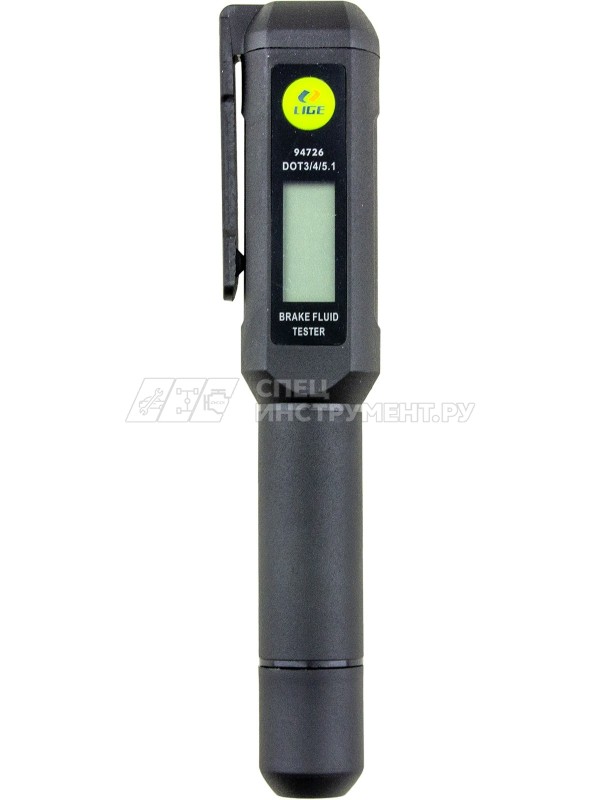 Тестер для тормозной жидкости цифровой (DOT3/DOT4/DOT5.1) (4-30mA, 1-1.5V, 1хААА) LG-94726 LIGE