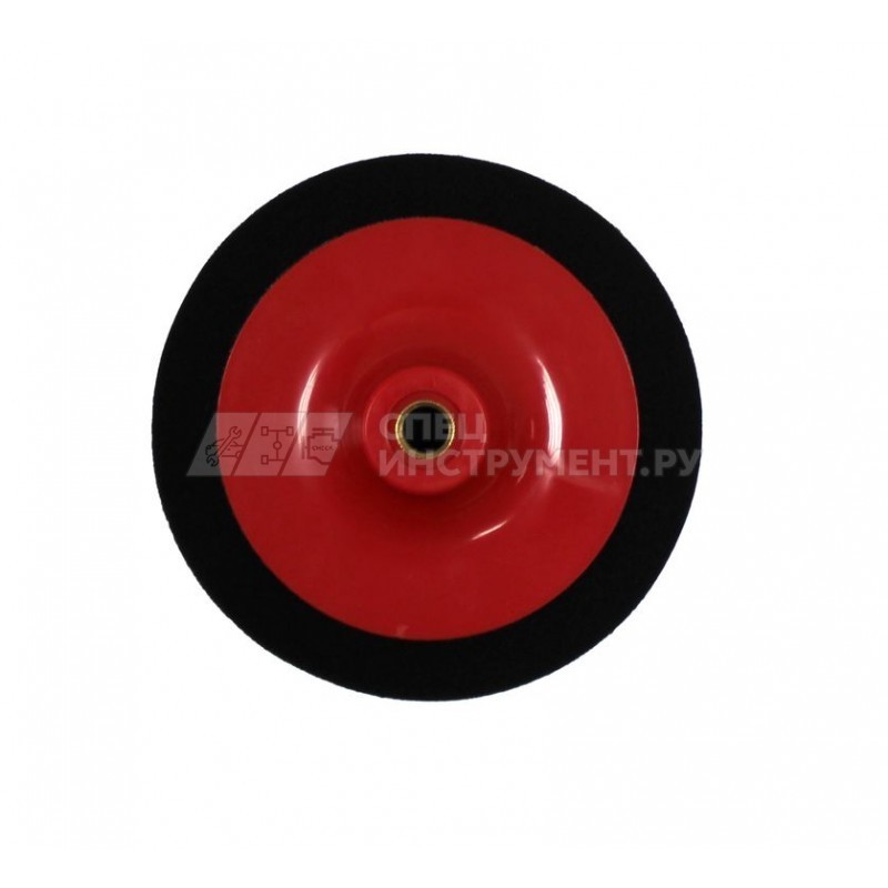 Губка для полировки на диске 150мм (М14) (цвет черный)