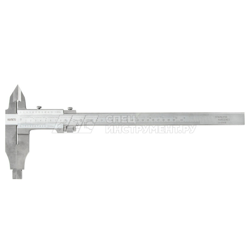 Штангенциркуль нониусный с ножевидными измерительными губками 0,02 мм, 0-500 мм