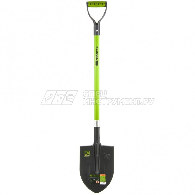 Лопата штыковая, 210х290х1150 мм, фибергласовый черенок// Сибртех