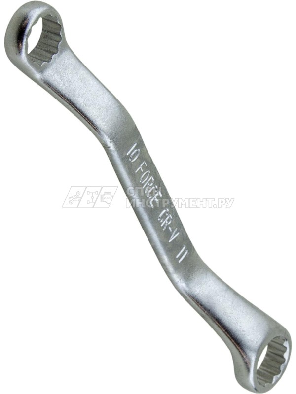 Ключ накидной отогнутый 45° 10*11 мм (мини)
