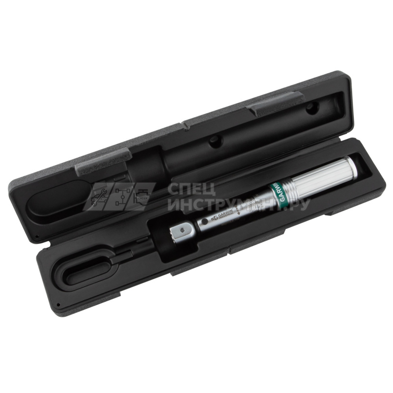 Динамометрический ключ 2-10 Нм, двухстороннего действия с разьемом под сменные насадки 9х12