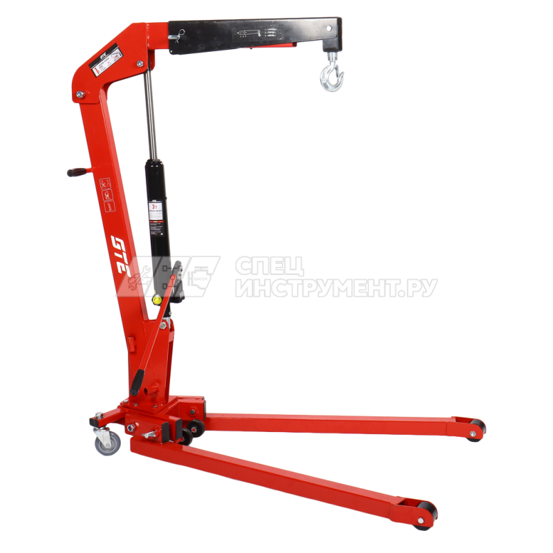 Кран гидравлический 1т (высота подъема 2300мм) GTE /1