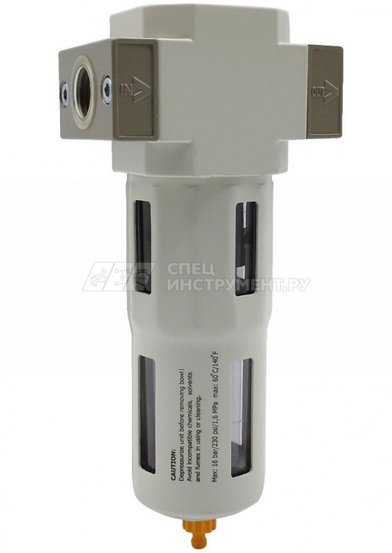 Фильтр для пневмосистемы RF-703438 "Profi" 3/8" (2000 л/мин, 16 bar, 5 мкм)