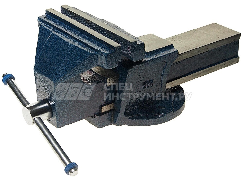 Тиски стальные, G.S. стандарт 150мм, вес 11кг ЭВРИКА