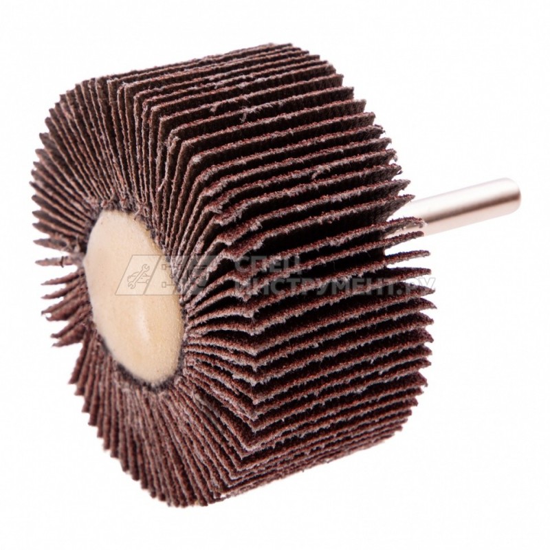 Круг лепестковый для дрели, 60 х 30 х 6 мм, P 100