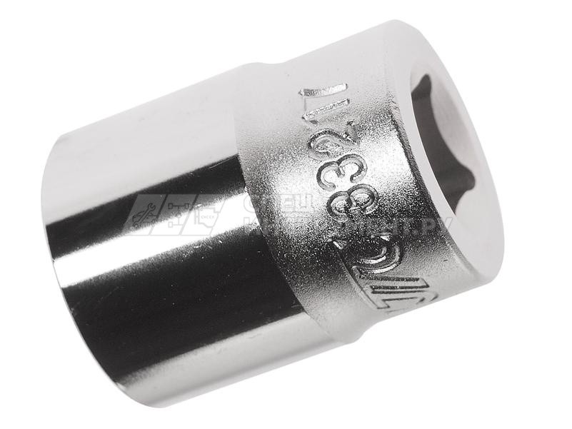 Головка 6-гранная 3/8" 17мм, длина 30мм