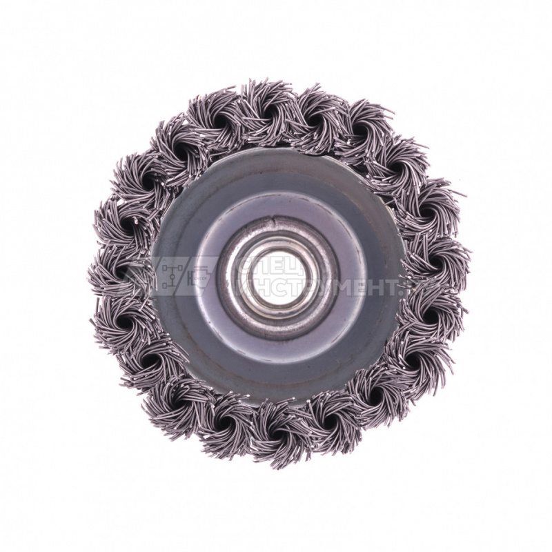 Щетка для УШМ Heavy Duty, 80 мм, М14, "чашка", крученая проволока 0,5 мм