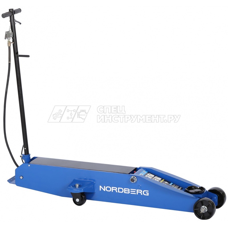 Домкрат подкатной с пневмоприводом 10 т