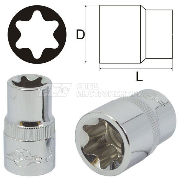 Головка E18 3/8" TORX