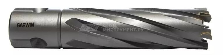 Сверло корончатое 13 мм, HSS с твердосплавными напайками, Lap110 мм, универсальный хвостовик