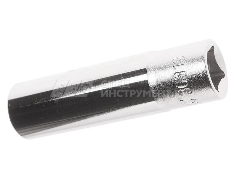 Головка глубокая 6-гранная 3/8" 13мм, длина 63мм
