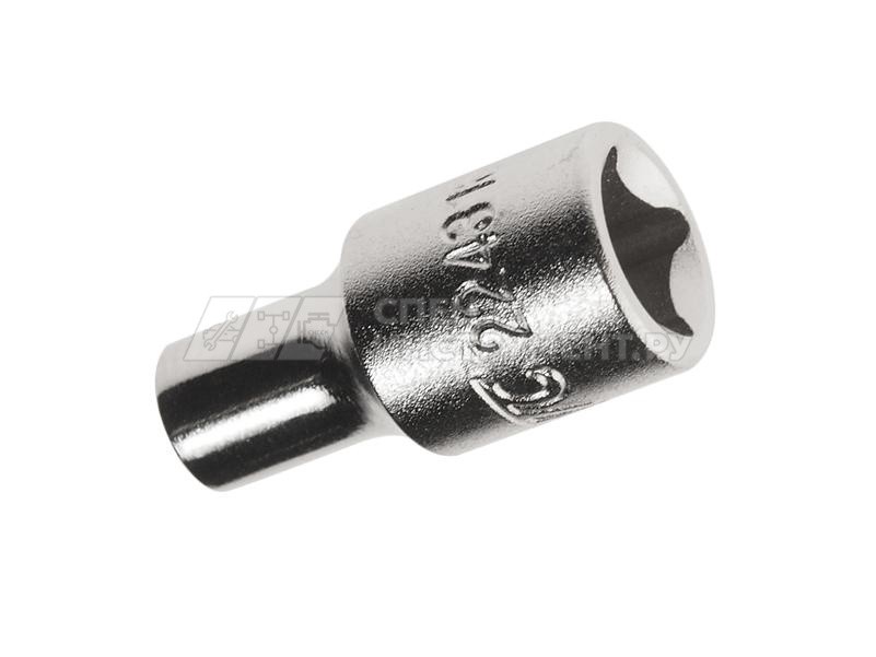 Головка торцевая 6-гранная 1/4" х 3/16", длина 25мм