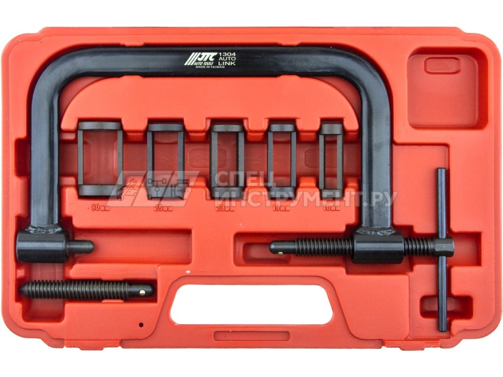 Рассухариватель клапанов универсальный в кейсе