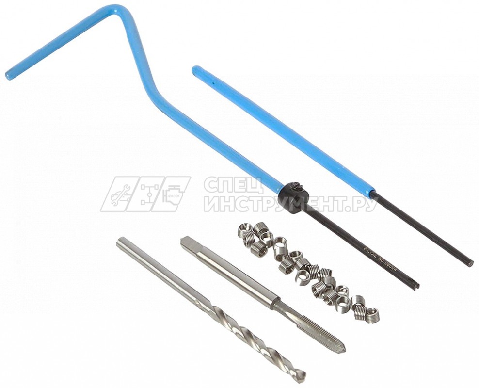 Набор для восстановления резьбы М2.5*0.45 V-COIL ширина футорки 1,5*D DIN 8140