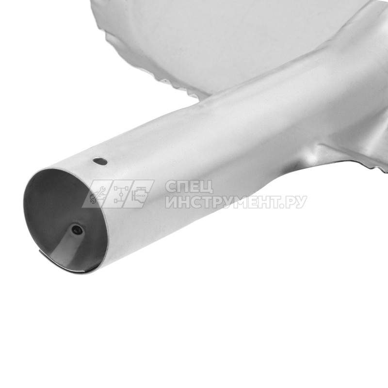 Лопата для уборки снега стальная оцинкованная, 320х340 мм, без черенка// Россия