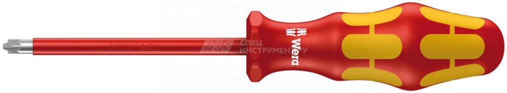 165 i PZ/S PlusMinus VDE Отвёртка диэлектрическая крестовая, # 2 x 100 мм