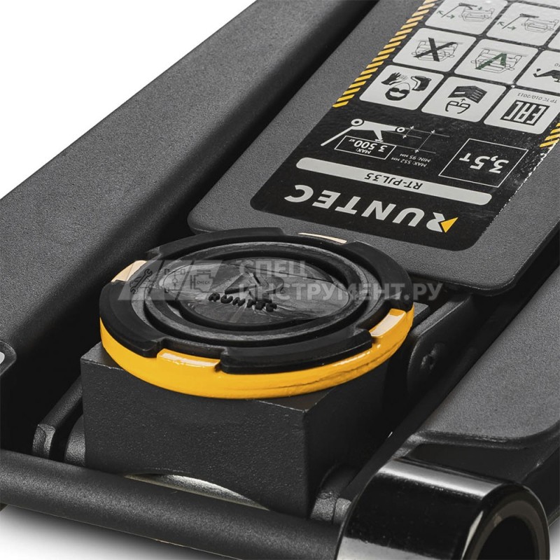 Домкрат подкатной низкого подхвата 3,5 т, 95-552 мм, усиленный