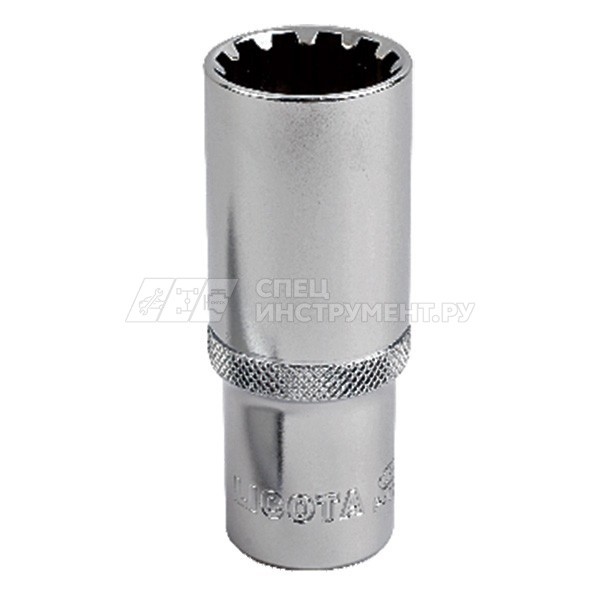 Головка глубокая 1/2 №15 Spline