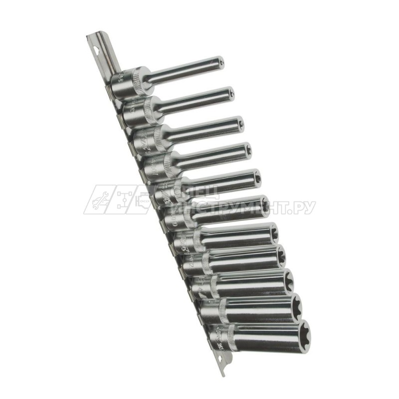 Набор головок торцевых глубоких TORX 3/8" E4-E18, 11пр.
