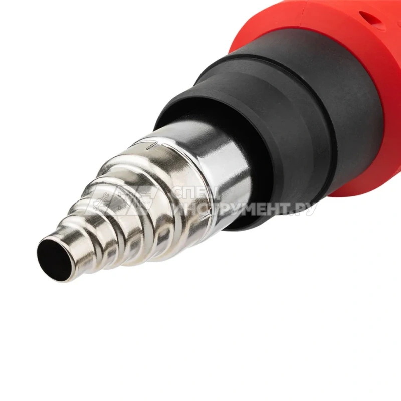 Фен промышленный электрический с насадками 2000Вт