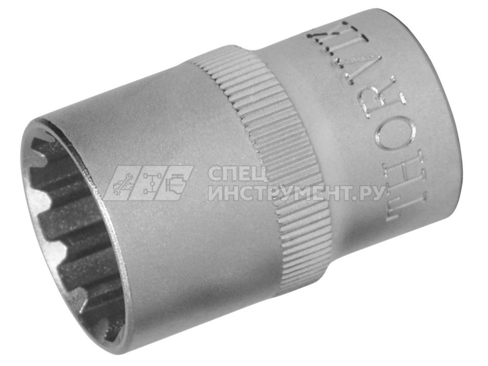 Головка торцевая MultiProf 1/4"DR, 12 мм